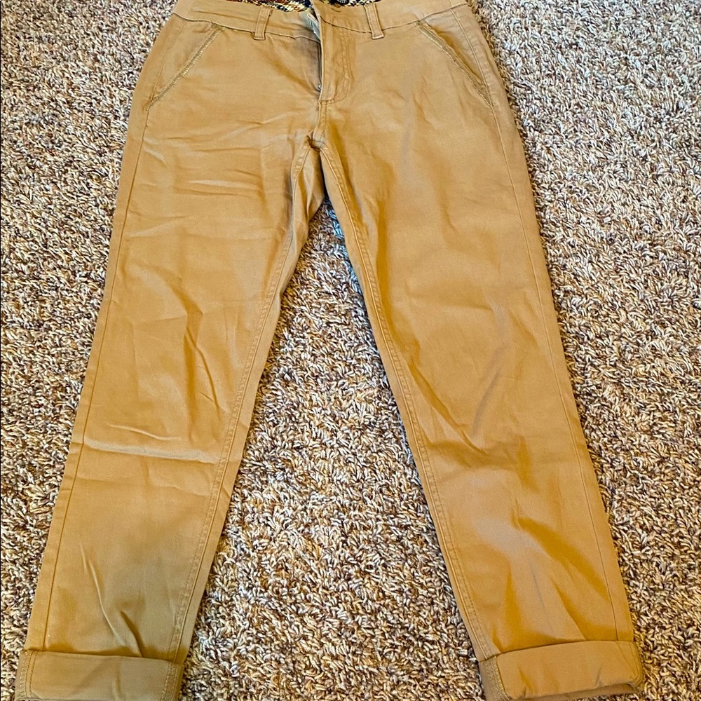 EUC, BBJ Rolled Khaki Pants, size 28